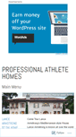 Mobile Screenshot of professionalathletehomes.com